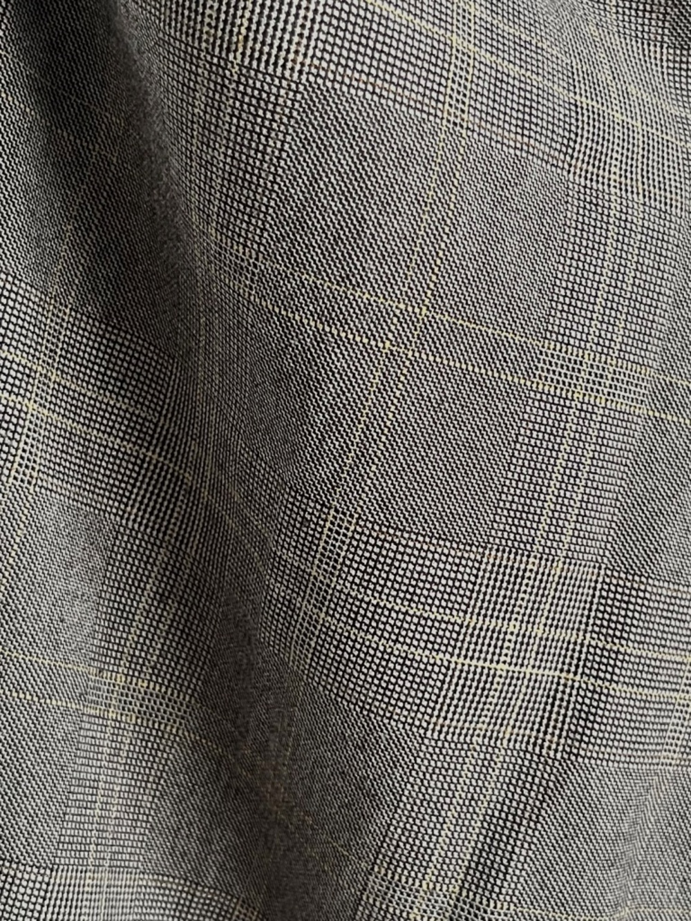 EUC: Aritzia (Babaton) Conan Brown / Taupe Cropped Plaid Pants - Picture 6 of 8